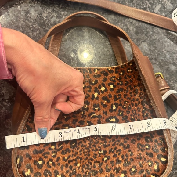 Madewell Sydney Calf Hair Leopard Handbag – Never Used, Excellent Condition! - Picture 6 of 8